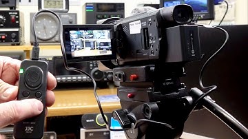 JJC Remote Control with Multi Terminal Cable for Sony Cameras & Camcorders