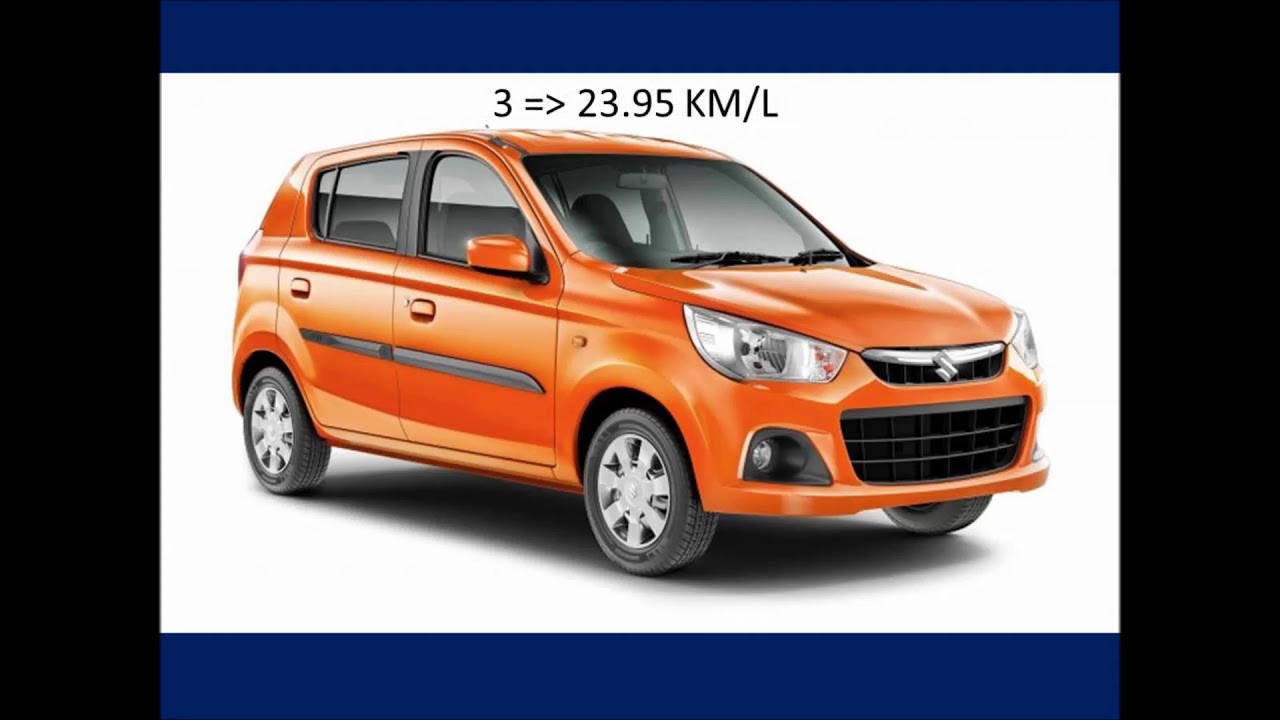 Top 5 most fuel efficient petrol cars under INR 5 lakh YouTube