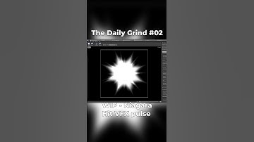 Making a Turn Based #RPG in #UnrealEngine 5! Daily Grind #02 - Niagara Hit VFX pulse #shorts
