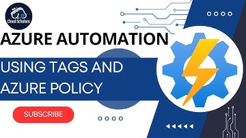 Azure Automation using Tags and Azure Policy