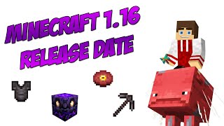 Minecraft 1.16 Release Date Confirmed!