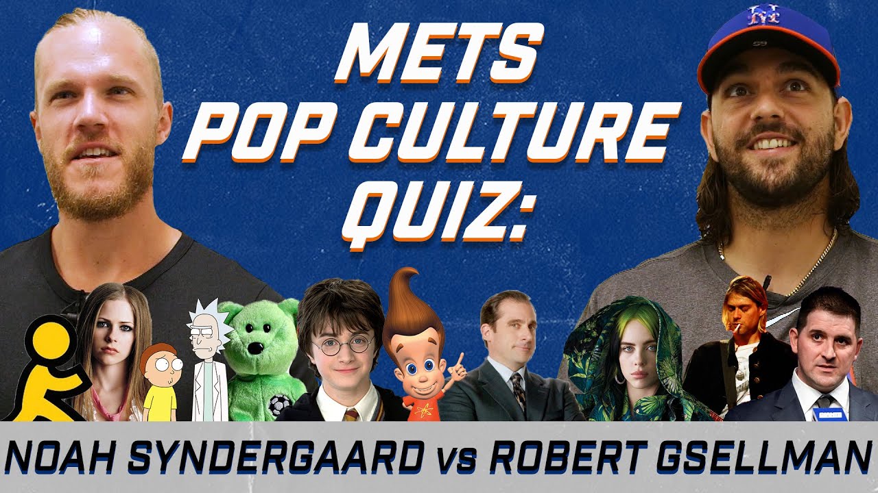 Noah Syndergaard takes on Robert Gsellman to see who can recognize more pop culture icons | SNY