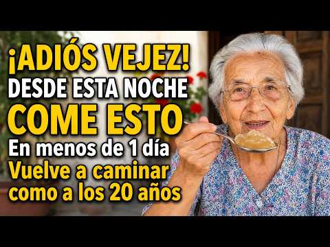 Tengo 86 Años, Come Esto Antes de Dormir y Tendrás Piernas Fuertes Incluso a los 80
