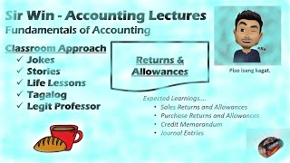 Lecture 03: Returns and Allowances. Merchandising Business. [Fundamentals of Accounting]
