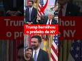 Trump é Inacreditável humilhou prefeito de Nova Iorque #trump #donaldtrump #nyc