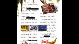 Caption Fail: Reading a Donkey Kong Country Ad from the 90's - SuitlessRun