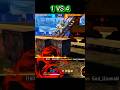 1 VS 4 IN CS-RANKED #freefire #viral #funny