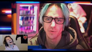 xQc laughing at InternetAjay claims about Ninja