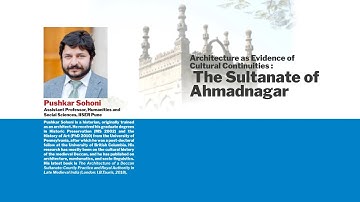 Institute Colloquium2019 "Architecture as Evidence of Cultural Continuities" By Dr Pushkar Sohoni