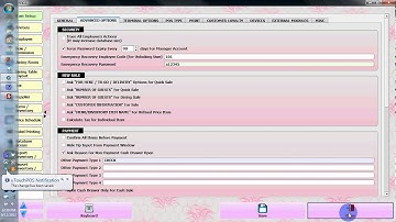 Password Recovery in uTouchPOS point of sale POS