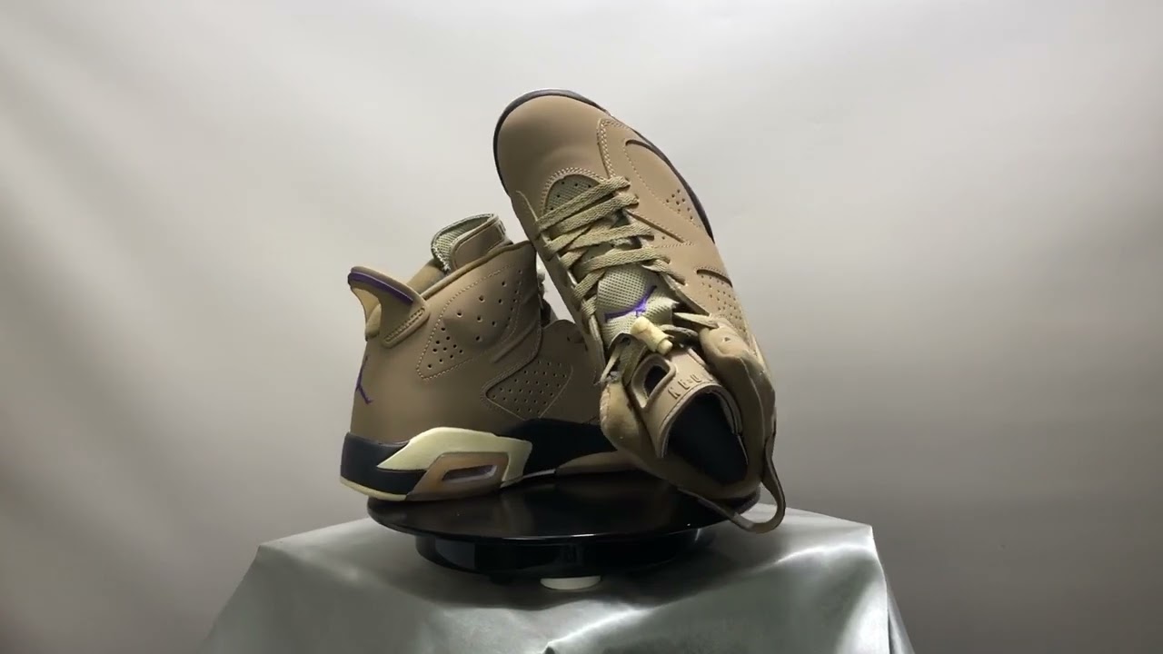 Air Jordan 6 WMNS Gore-Tex “Brown Kelp“Classic Retro Men Women's Basketball Shoes FD1643-300 