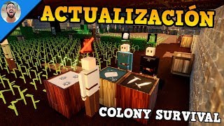 TIENDA DE SASTRE, MESA DE TECNOLOGÍA | COLONY SURVIVAL #12 | Actualización |LaPeceraTONTA|