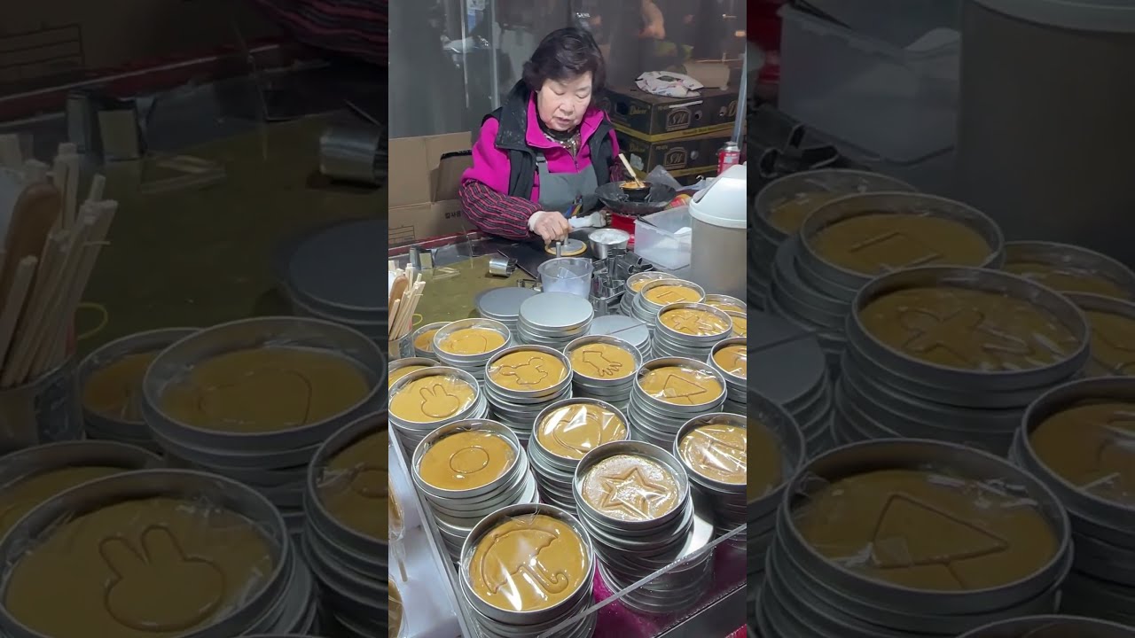 Squid Game Dalgona In Real Life At Myongdong Street Seoul 