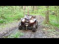 Yamaha grizzly 700 offroad ride