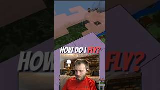 First Flight #minecraft #elytra #noob