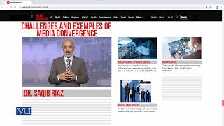 Challenges and Examples of Media Convergence | Online Journalism | MCM517_Topic132