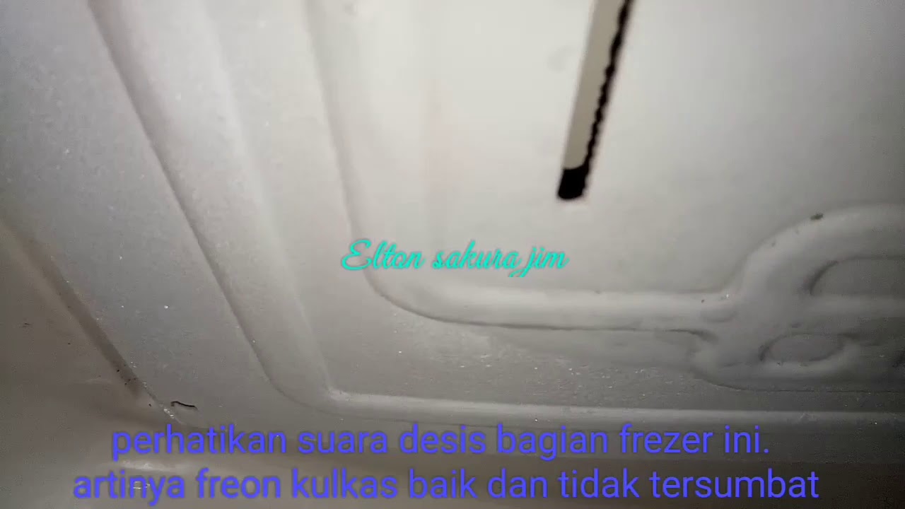 Cara Tau Ciri Ciri Freon Kulkas Tidak Tersumbat Freezer Marks Are Not Clogged Youtube