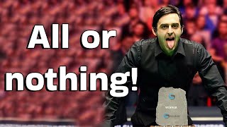 Ronnie O'Sullivan will stop at nothing!