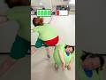 Ba-ra-bam Balloon Popping Dance Challenge 8 巨大風船服の中で膨らませて踊ってみた #Shorts #뽀로로