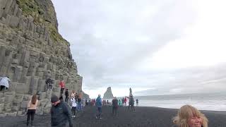 Black sand beach near Vik, Iceland by Jaymes Grossman 15 views 1 year ago 3 minutes, 26 seconds