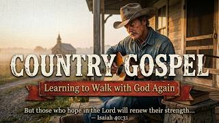[Playlist] Calm Country Gospel Music for Healing and Recovery | One Step at a Time with God