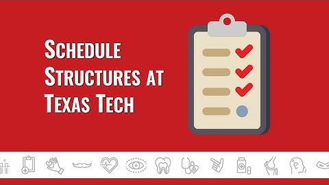 PPHC Registration Resource Series: Schedule Structures