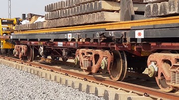 New Track Construction (NTC) machine lays 1.5 km of track per day in DFC | News Station