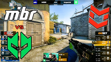 MIBR vs Imperial - HIGHLIGHTS | PGL Major Antwerp 2022 Americas RMR | Swiss Round | CSGO