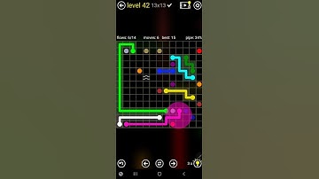 How To Solve Flow Free Bridges 13x13 Mania Pack Level 42 Board Walk Through Solution Walkthrough