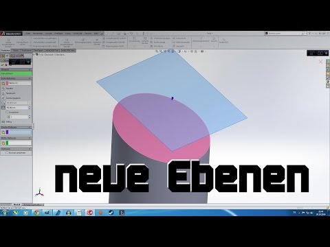 Video: Wie erstellt man eine Mittelebene in Solidworks?