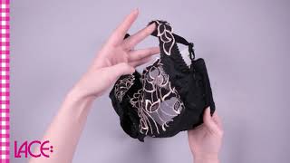 Primadonna - Deauville - Beha - Celebration - Black - 75F - 0161811 Lace-Lingerie.nl