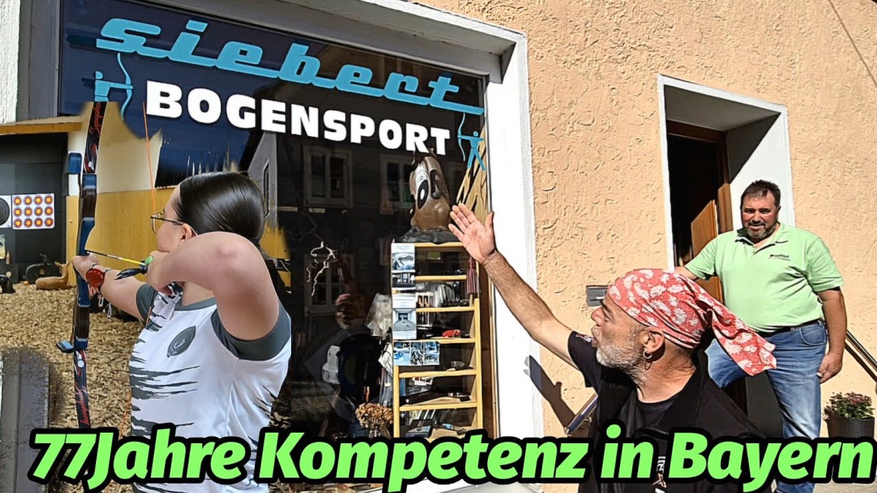Bogensport Siebert. Seit 1948 Kompetenz in Wemding, Donau-Ries, Bayern, Schwaben.  Bogensport Extrem