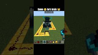 Lol 😂 he was confusing by sound 😬999+||minecraft tips and tricks #minecraft #shortsfeed #m_d_g