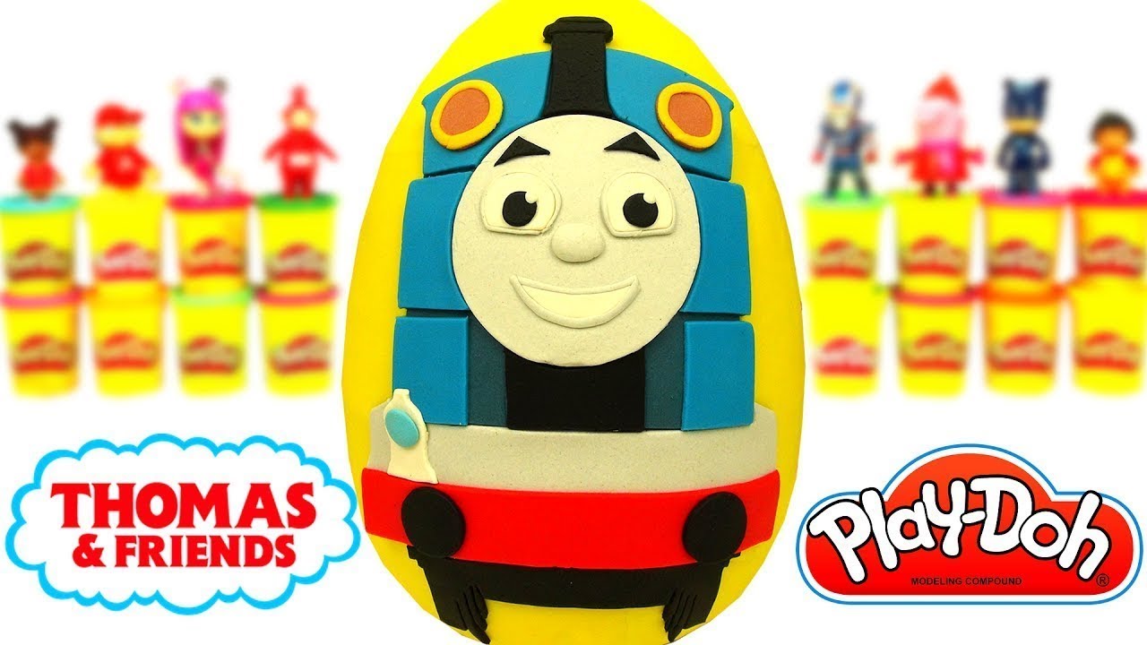 Thomas ve Arkadaşları Sürpriz Yumurta Oyun Hamuru Thomas Oyuncakları