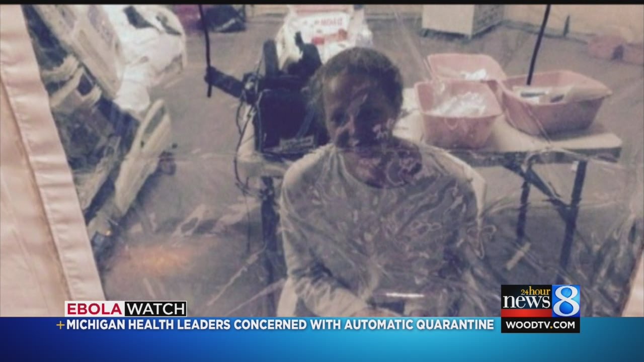 Mandatory Ebola quarantine unlikely in Michigan