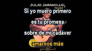 Video thumbnail of "Karaoke - Nuestro Juramento - Julio Jaramillo - Descarga Mini Karaoke gratis"