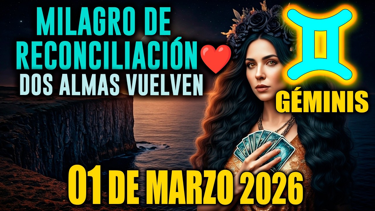 Géminis♊ MILAGRO DE RECONCILIACIÓN ❤️ DOS ALMAS VUELVEN A CONECTAR horóscopo de hoy