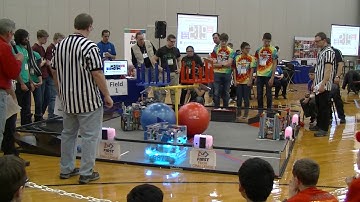 Velocity Vortex FTC: Oxford PA Semi-finals Match 1 Autonomous