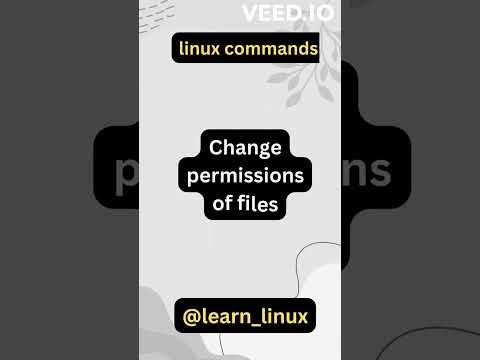 linux chmod