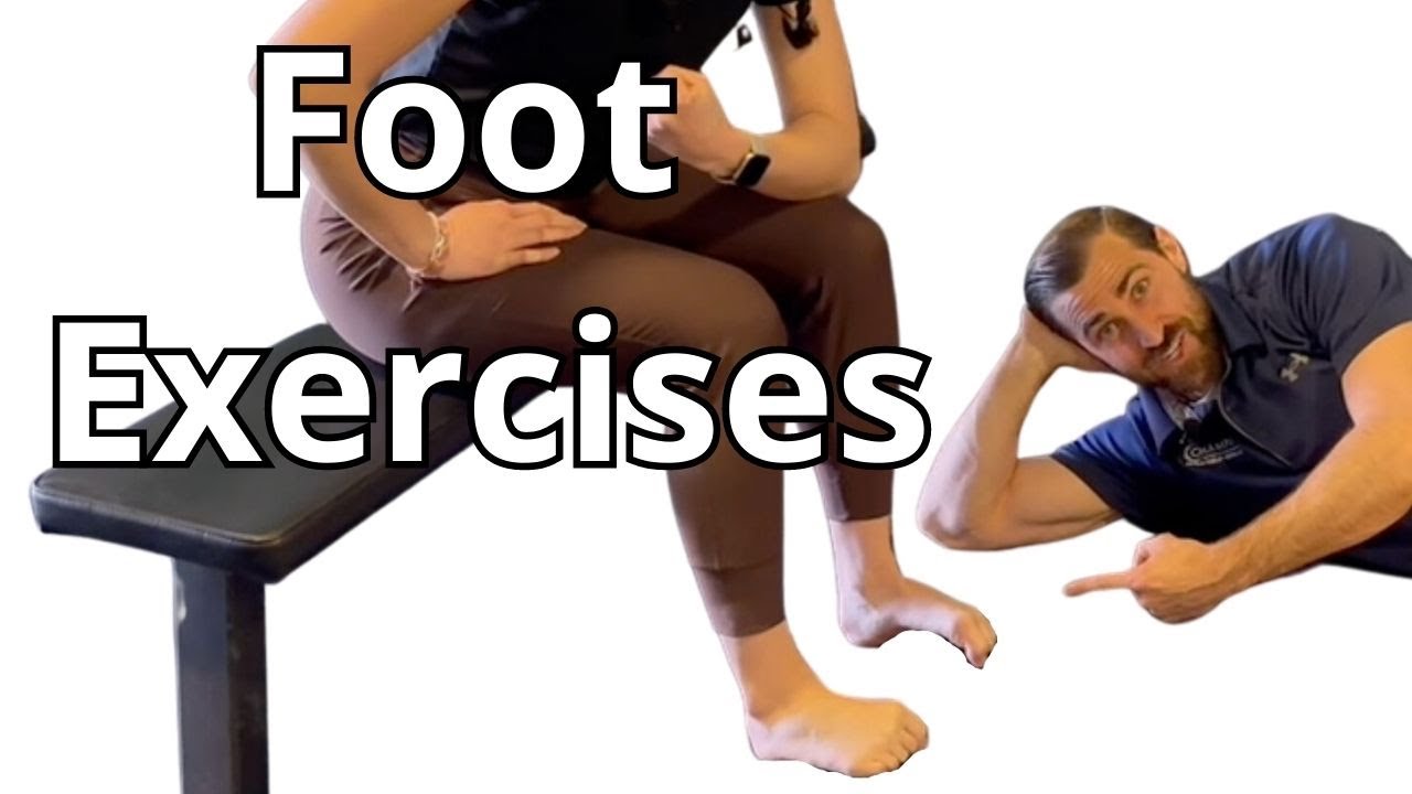 Physio Meets Science - Four common intrinsic foot strengthening exercises.  🦶 🏋‍♂  A) The short foot  exercise (SFE) entails contraction of the intrinsic muscles of the foot  (also called doming). This