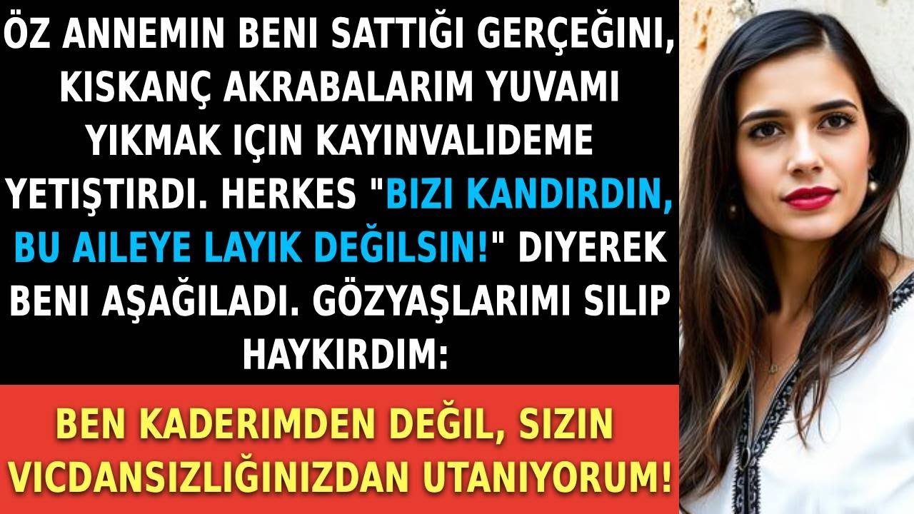 Satıldığımı itiraf ettim, kocam dondu. Ben intikamımı sessizce aldığımda...