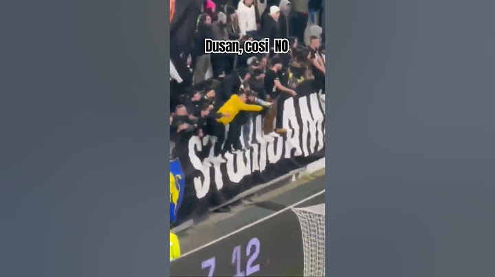 CONTESTAZIONE CURVA SUD vs DUSAN VLAHOVIC in JUVE VENEZIA