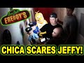 CHICA SCARES JEFFY!