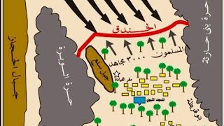 غزوة الأحزاب ( الخندق ) | فيديو تعليمي بالصور المعبرةبطريقةممتعةومبسطة !!