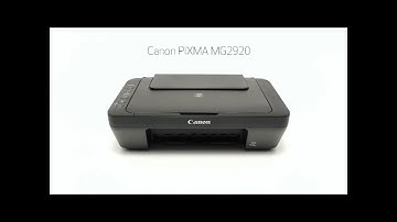 CANON PIXMA MG2900 MG2922 Troubleshooting & User Guides (Official Videos)