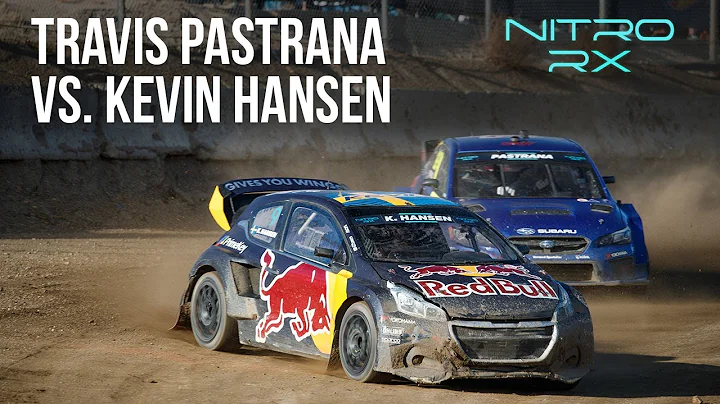Travis Pastrana vs. Kevin Hansen | Nitro Rallycross Battle Bracket Round 4 Day 1