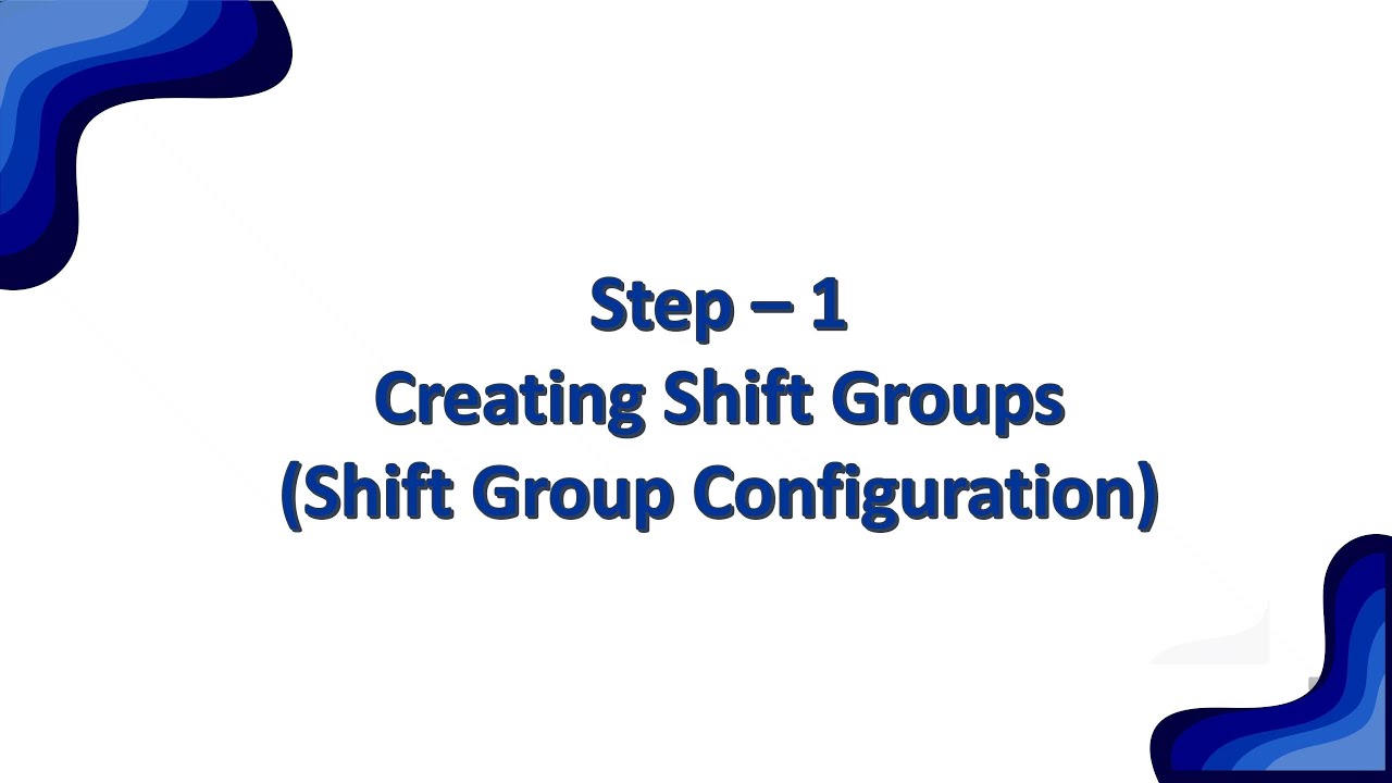 How to Create Shift Groups in Myflowsoft | HRMS Shift Management Tutorial