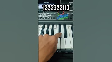 Squid Game Red Light Green Light Song Tutorial on Piano 🎹🎶