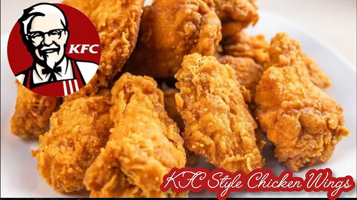 KFC Style Chicken Wings Recipe By Cooking And Baking Passion || KFC Style Hot & Crispy Chicken Wings