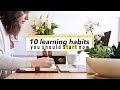 10 study habits you should start now